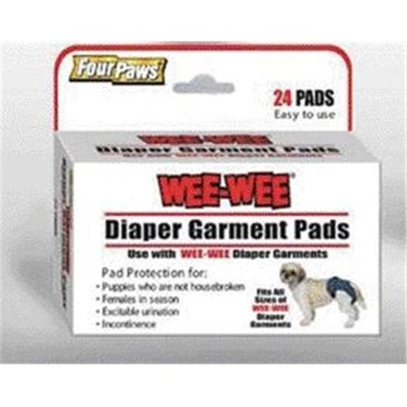 FOUR PAWS INTERNATIONAL Four Paws - Diaper Garment Pads- White - 100203258-18899 434904